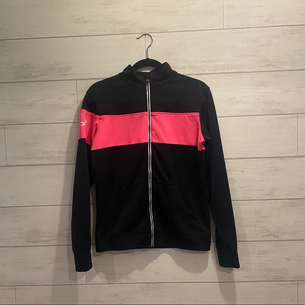 Under Armour Full Zip Black and Pink Jacket